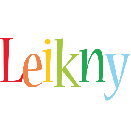 Leikny birthday logo