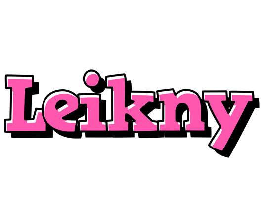 Leikny girlish logo