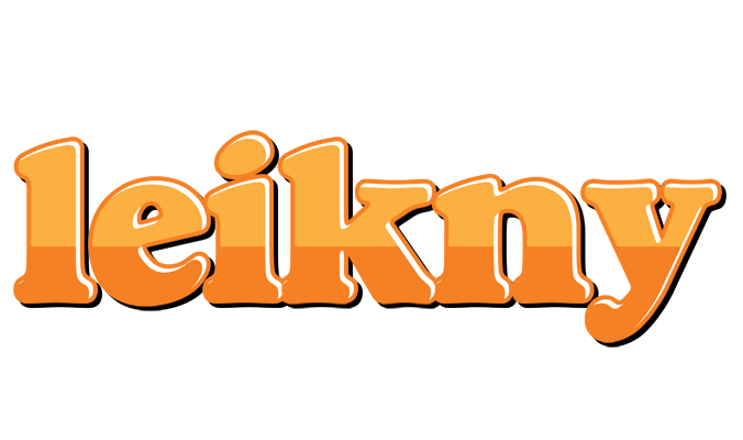 Leikny orange logo