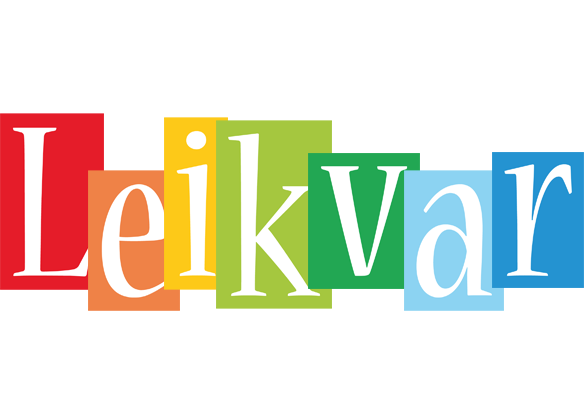 Leikvar colors logo