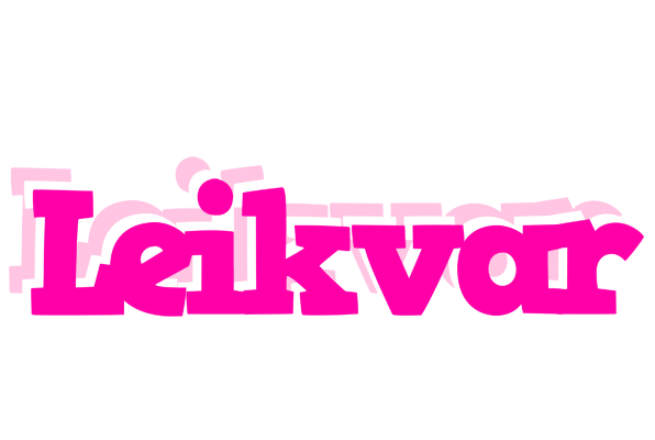Leikvar dancing logo