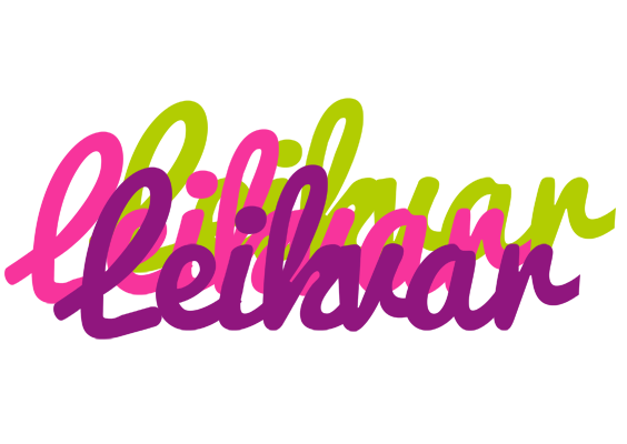 Leikvar flowers logo
