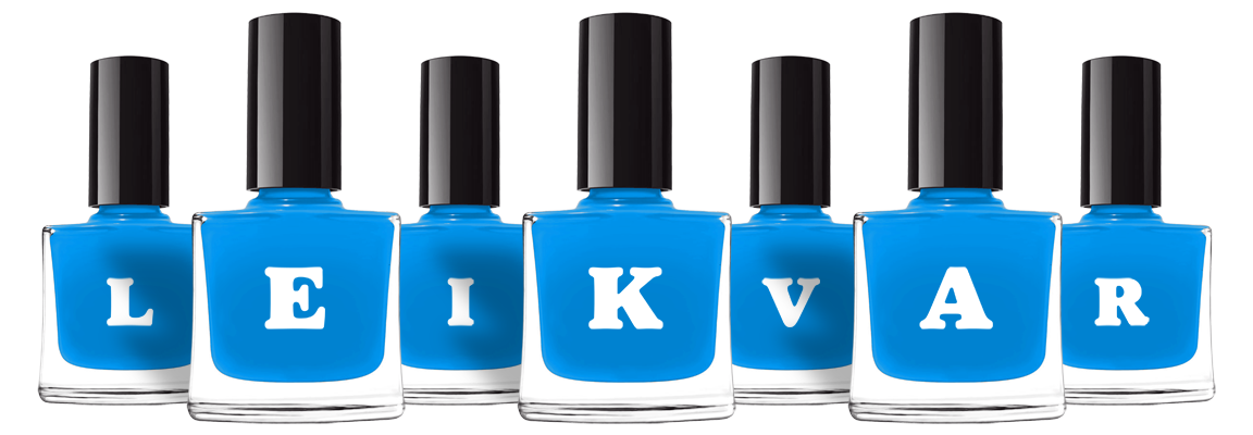 Leikvar glossy logo