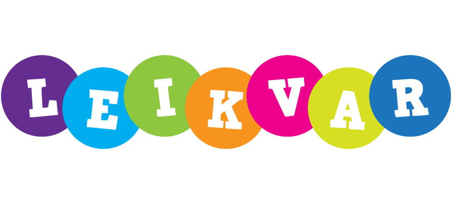 Leikvar happy logo