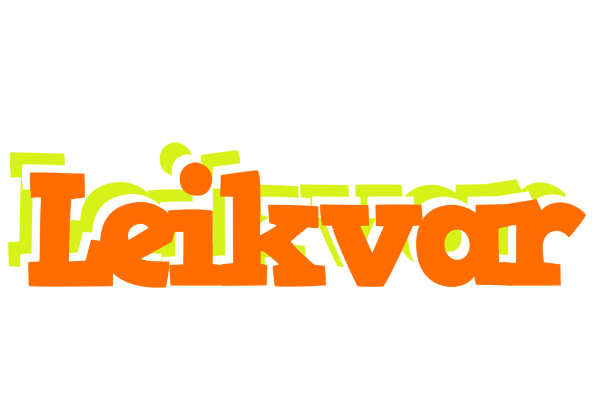 Leikvar healthy logo