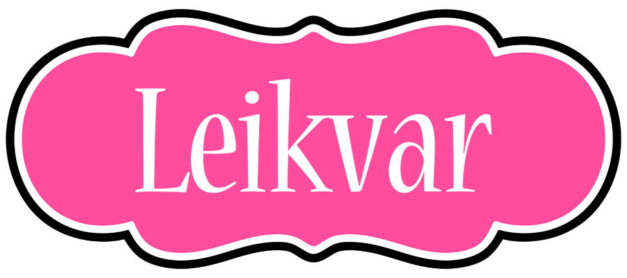 Leikvar invitation logo