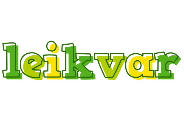 Leikvar juice logo
