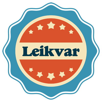 Leikvar labels logo