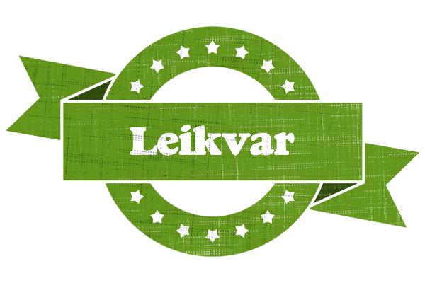 Leikvar natural logo