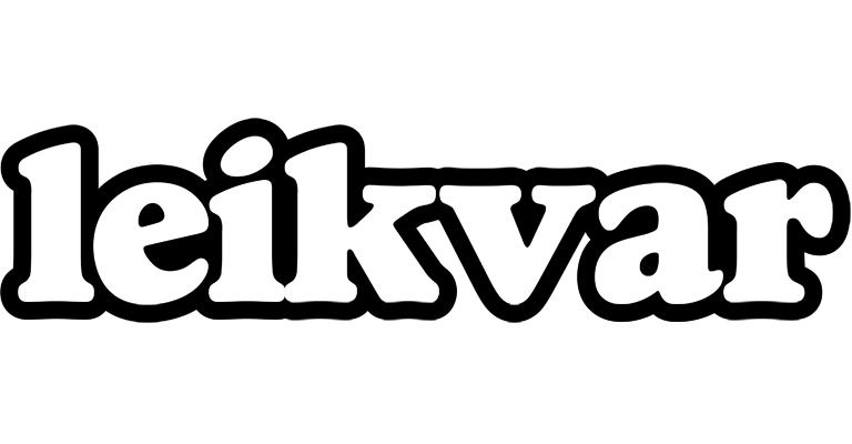 Leikvar panda logo