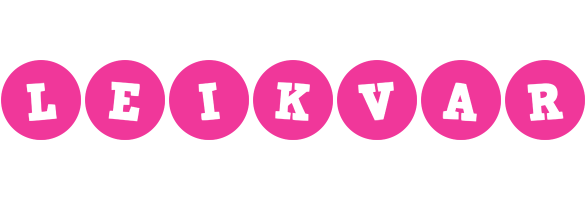 Leikvar poker logo