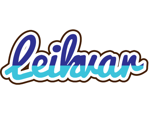 Leikvar raining logo