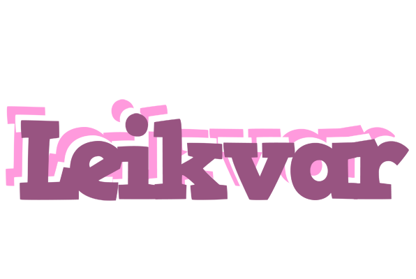 Leikvar relaxing logo