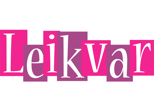 Leikvar whine logo