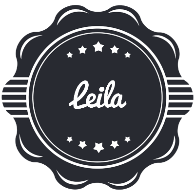 Leila badge logo