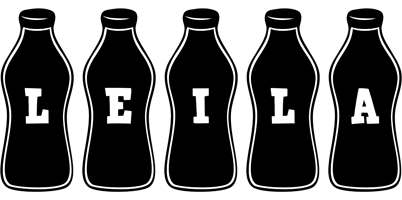 Leila bottle logo