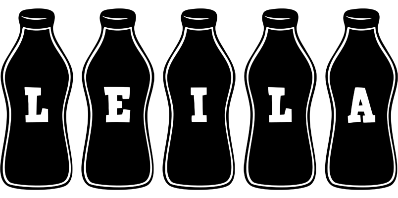 Leila bottle logo