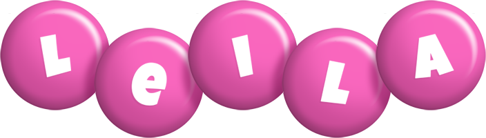 Leila candy-pink logo