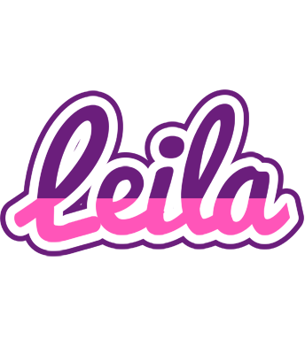 Leila cheerful logo