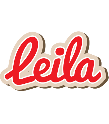 Leila chocolate logo