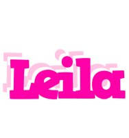 Leila dancing logo