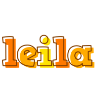 Leila desert logo