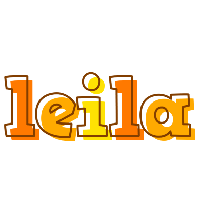 Leila desert logo