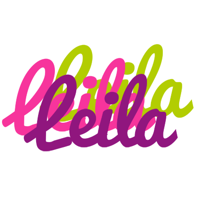 Leila flowers logo