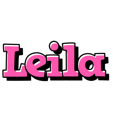 Leila girlish logo