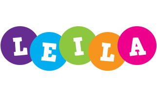 Leila happy logo