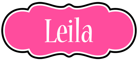 Leila invitation logo