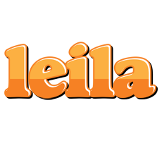 Leila orange logo