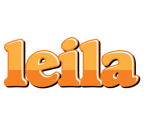 Leila orange logo