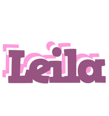 Leila relaxing logo