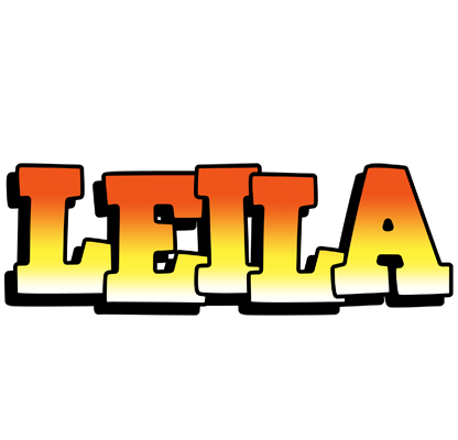 Leila sunset logo