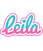 Leila woman logo