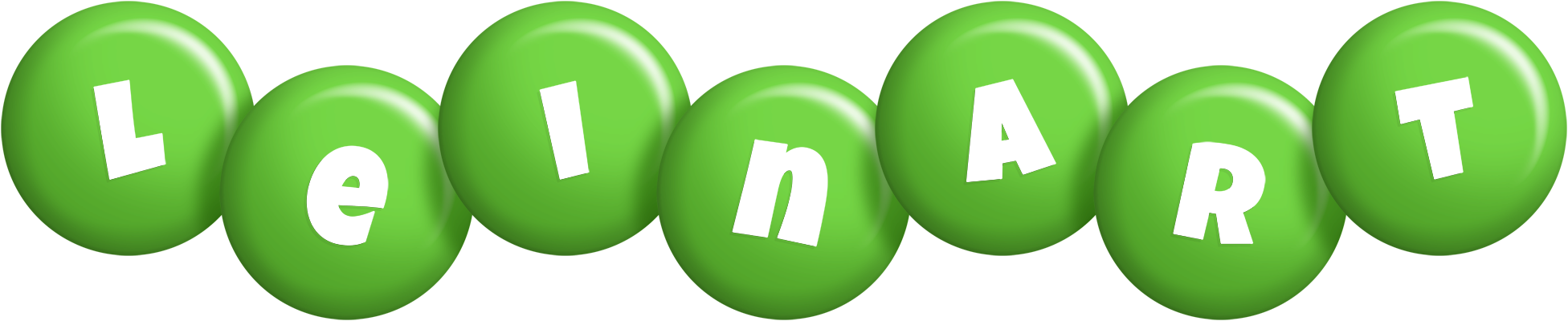 Leinart candy-green logo