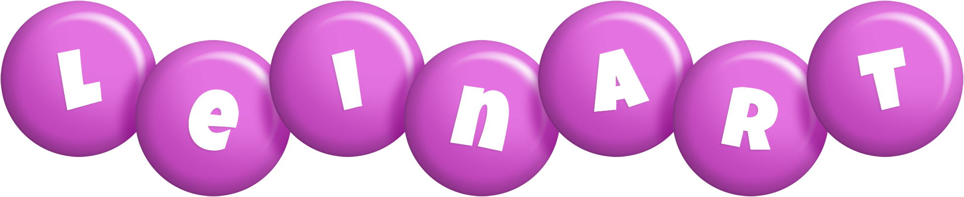 Leinart candy-purple logo