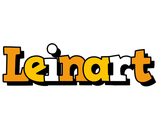 Leinart cartoon logo