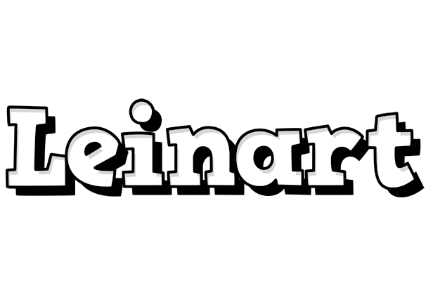 Leinart snowing logo