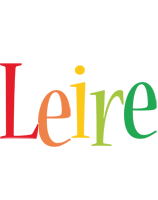 Leire birthday logo