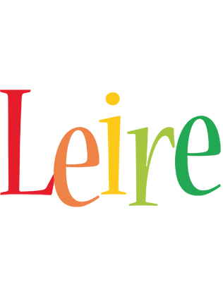 Leire birthday logo