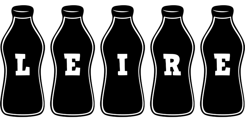 Leire bottle logo