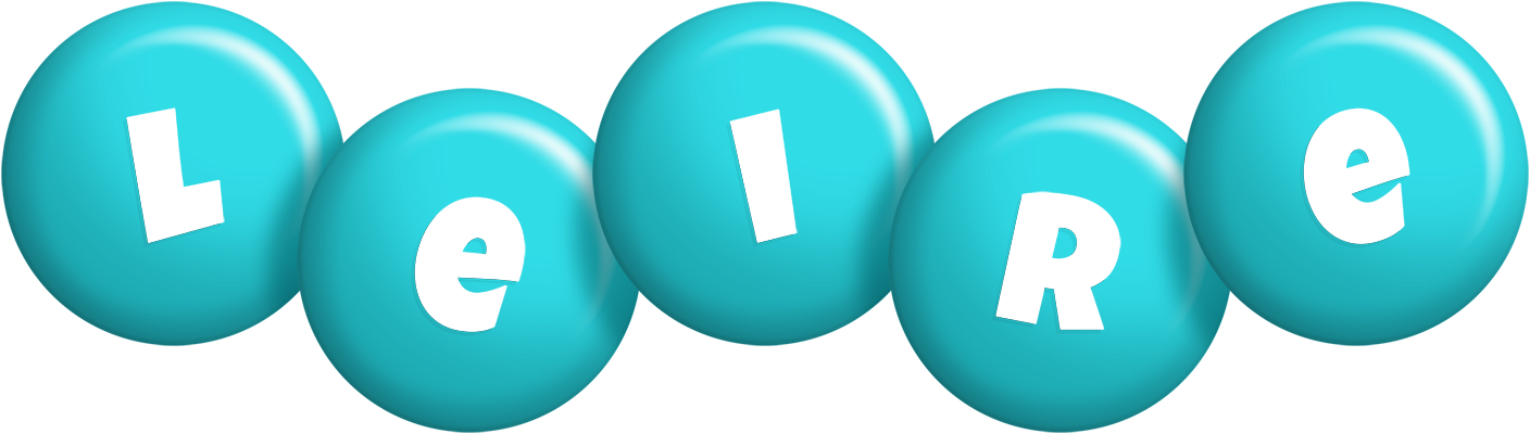 Leire candy-azur logo