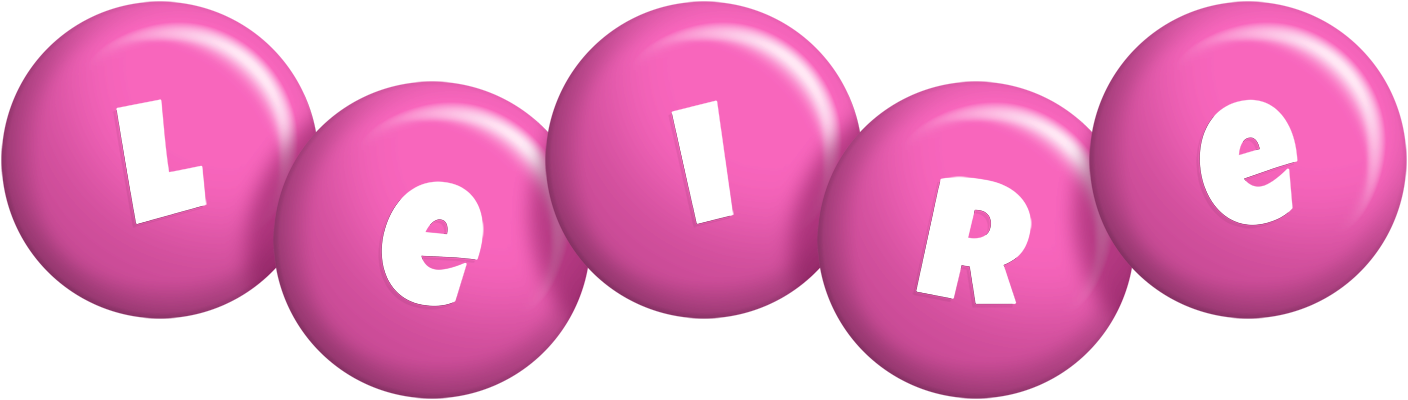 Leire candy-pink logo