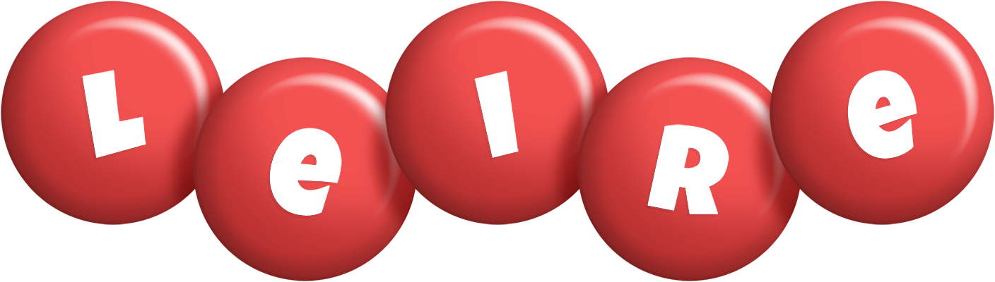 Leire candy-red logo