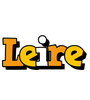 Leire cartoon logo