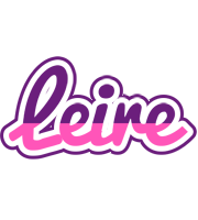 Leire cheerful logo