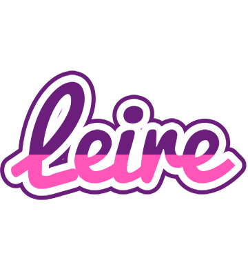 Leire cheerful logo