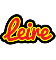 Leire fireman logo